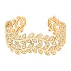 Flexibles Armreif, ca. 16.5-19.0 cm, goldfarben