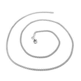 Bismarck Halskette, 925 Silber ca. 45 cm ca. 2,70g
