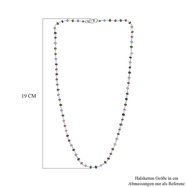 Bouquet Multi-Edelstein-Halskette image number 7