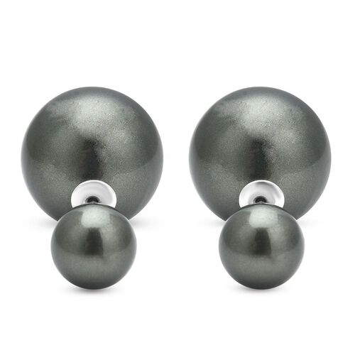Mode Tahiti-Muschelperlen-Ohrstecker image number 0