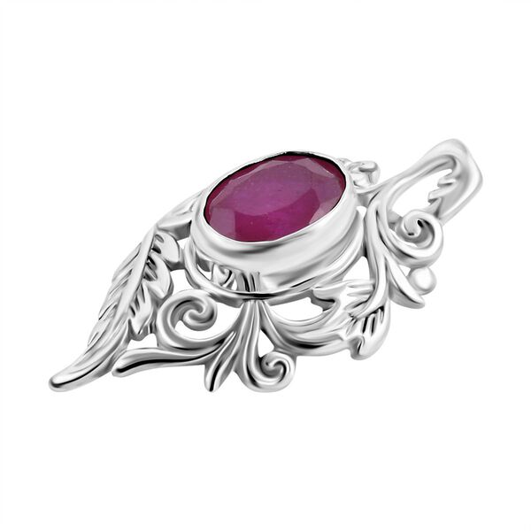 Royal Bali - Afrikanischer Rubin-Anhänger, 925 Silber ca. 1,50 ct image number 3
