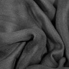 La Marey 100% Kaschmirwolle superweicher Schal, Größe : 190x70 cm, schwarz image number 5