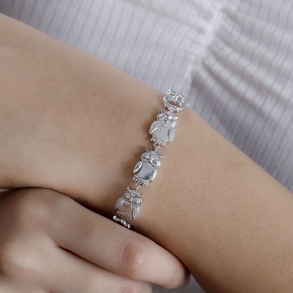 Eulen-Armband im Designer-Stil, 19cm image number 3