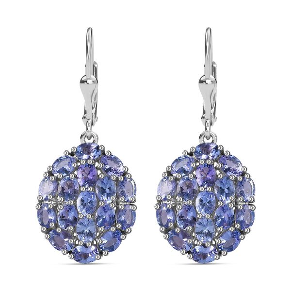 Tansanit Ohrringe - 6,05 ct.