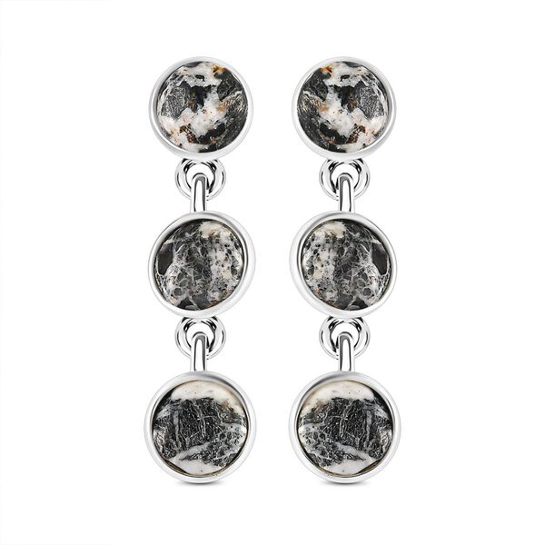 Wei&szlig;e B&uuml;ffel Ohrringe - 7,20 ct.