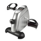 JOCCA - Mini-Heimtrainer, Pedaltrainer mit LCD-Display, für Arm- und Beintraining, verstellbarer Widerstand, grau