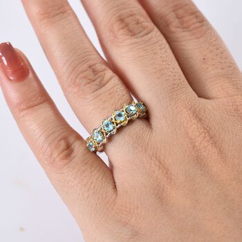 D&rsquo;Joy zweifarbiger Paraiba Apatit Ring - 0,90 ct.