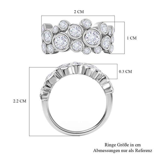 Moissanit Ring - 1,28 ct. image number 5