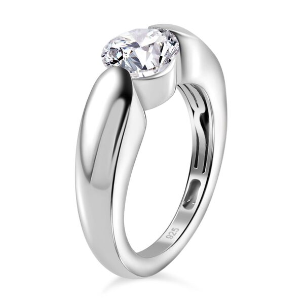 Moissanit Ring - 1,21 ct. image number 7