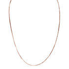 Flexible Spiga-Halskette, ca. 60 cm, 925 Silber rosévergoldet image number 0