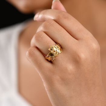 GP Trionfo Kollektion - AA Multi-Turmalin und Kanchanaburi blauer Saphir Ring - 0,69 ct.