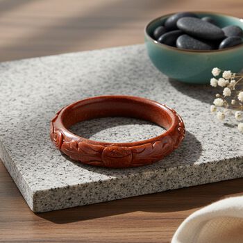 Roter Jade Armreif - 300 ct.