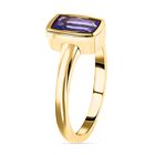 Premium Tansanit Ring, 585 Gold (Größe 21.00) ca. 1,23 ct image number 4