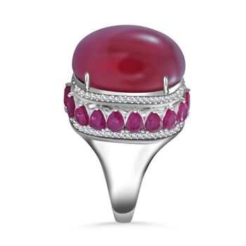 AA Afrikanischer Rubin Ring, ca. 32,05 ct.