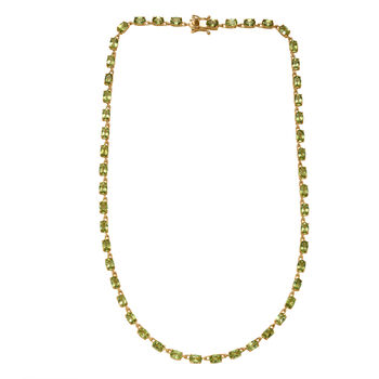 EverTrue Peridot 45cm Halskette - 22,64 ct.