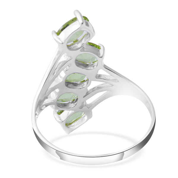 Peridot-Ring, 925 Silber  ca. 2,00 ct image number 4
