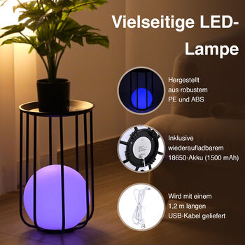Farbwechselnde LED Lampe