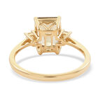 ILIANA AAA Turkizit und Diamant-Ring, SI G-H, 750 Gelbgold  ca. 2,60 ct image number 4
