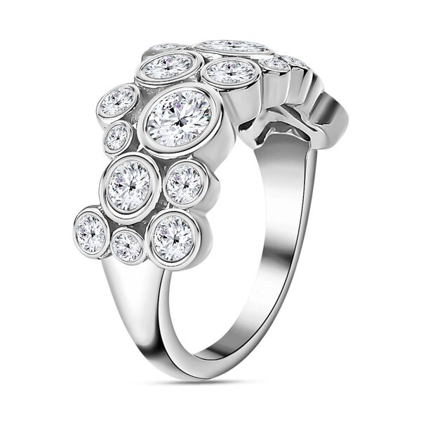 Moissanit Ring - 1,28 ct. image number 7
