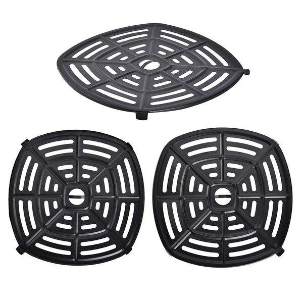 Homesmart: Digitales Hei&szlig;luftfritteuse, 8L Kapazit&auml;t, 1400W, wei&szlig; image number 7