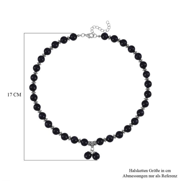 Blauer Sandstein Schmuckset  Legierung Antik-silber-Plattierung ca. 275.00 ct image number 6