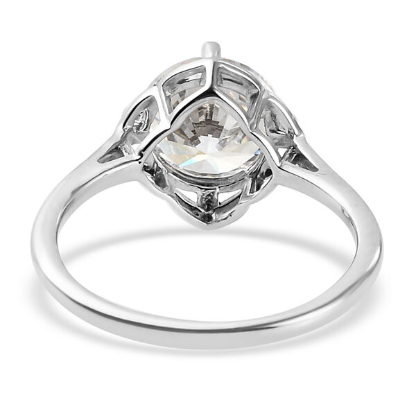 LUSTRO STELLA wei&szlig;er Zirkonia-Ring - 3,38 ct. image number 6