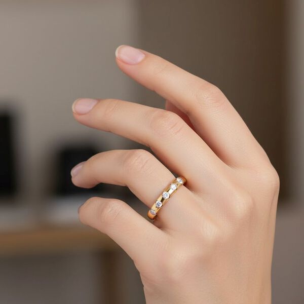 LUXURIANT SI-GH Labor Diamant Ring - 0,52 ct. image number 2