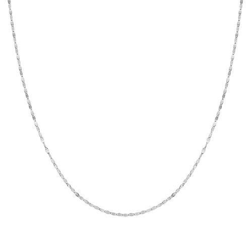 Premium flache Spiegelkette in 950 Platin, 56cm image number 0