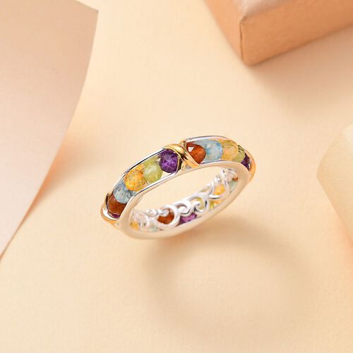 Multi-Edelstein-Ring - 7,66 ct. image number 1