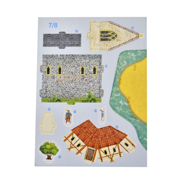 3D-Puzzle Schloss der Abenteuer, inkl. aller Werkzeuge, 27x27x12cm image number 10