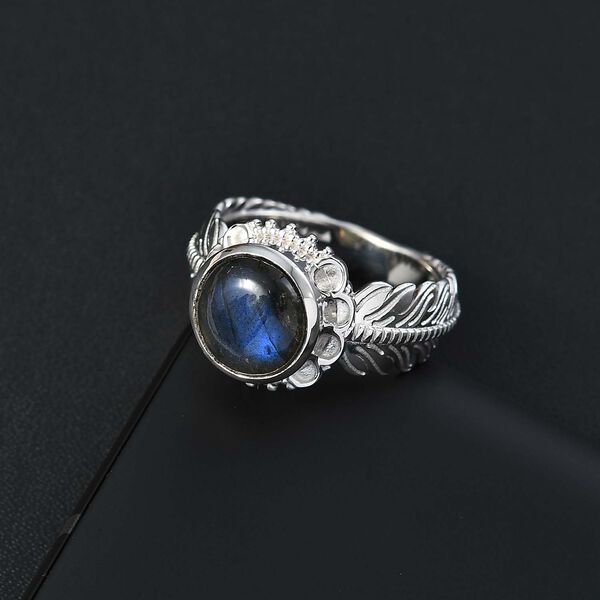 AAA Labradorit Ring - 3,53 ct. image number 3