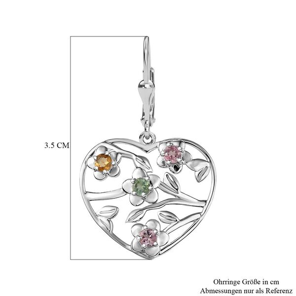 D&rsquo;Joy Multi-Turmalin Ohrringe - 0,59 ct. image number 6