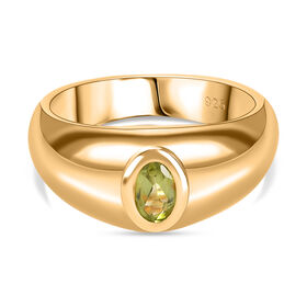 AA Natürlicher Peridot Ring - 0,41 ct.