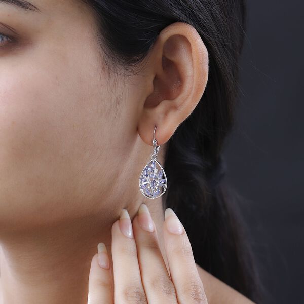 Tansanit Ohrringe - 2,02 ct. image number 3