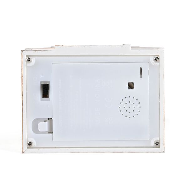 Weihnachts Deko Wasser Lampe Kirche, warmweißes LED, Musikfunktion, 11 x 7.8 x 23 cm, Weiß, Batteriebetrieb 3 x AAA nicht enthalten, 2 Weihnachtsmelodien image number 6