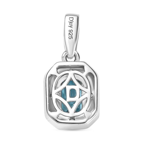 D'Joy AAA blauer und wei&szlig;er Zirkon Anh&auml;nger - 1,35 ct. image number 5