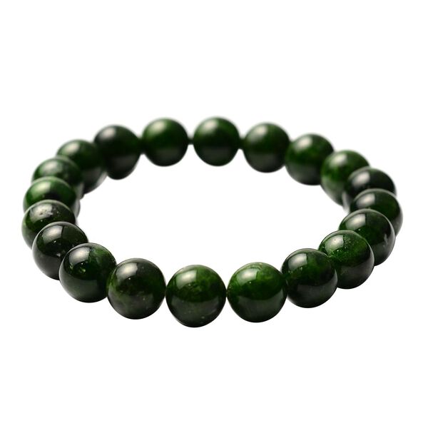 Nat&uuml;rliches Chromdiopsid Armband, 18 cm, ca. 175.00 ct