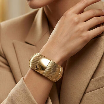 Statement-Design Armreif ca. 18 cm ca. 83,00g