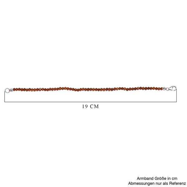 Hessonit Granat 19cm Armband - 13 ct. image number 5