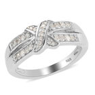 Diamant Ring 925 Silber platiniert  ca. 0,20 ct image number 3