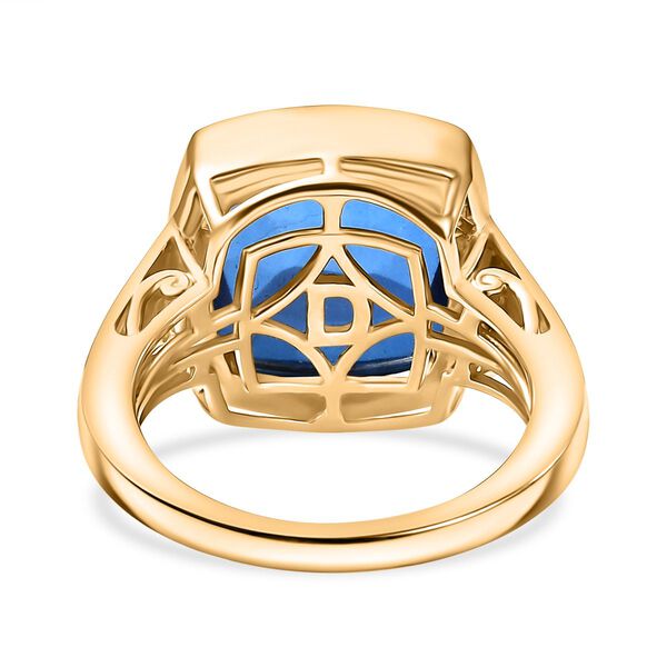 D'Joy blauer Triplett Quarz Ring - 9,99 ct. image number 5