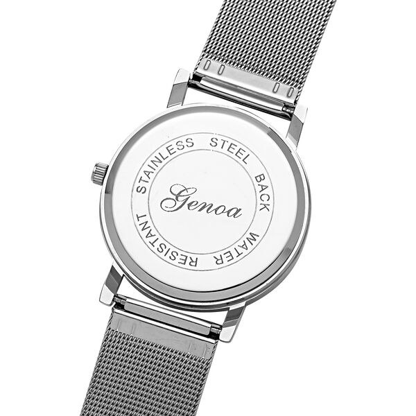 Genoa - minimalistische Uhr mit Farbverlauf, wasserdicht, japanisches Uhrwerk, Mehrfarbig image number 6