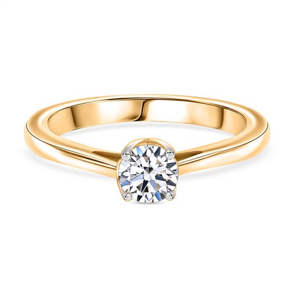 LUXURIANT SGL zertifizierter VS-EF Labor Diamant Ring - 0,50 ct. image number 0