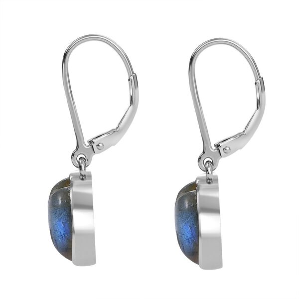 AAA Labradorit Ohrringe 925 Silber rhodiniert ca. 11.04 ct image number 5