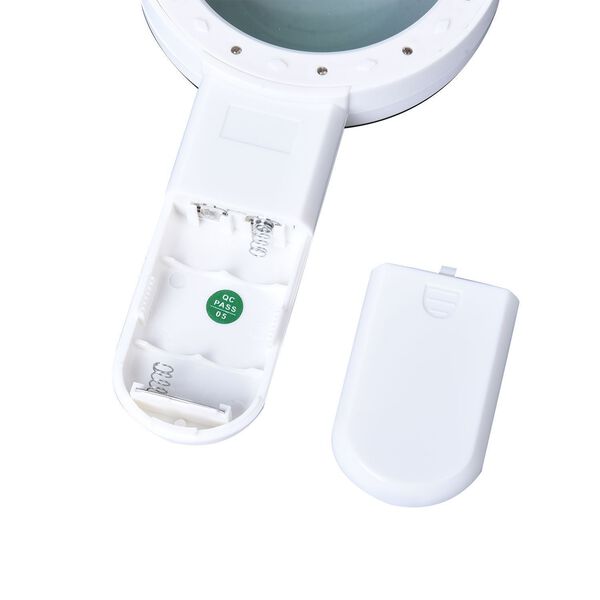 30x Handlupe mit 12 LED Beleuchtungsmodi, 2xAA Batterien (nicht inkl.), Gr&ouml;&szlig;e 20,5x10,6x2,7 cm image number 5