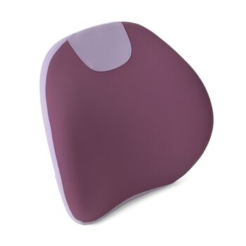 Memory-Foam-R&uuml;ckenkissen mit ergonomischem Design, 40x34,5x15, Lila