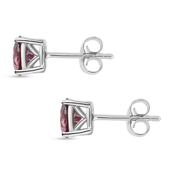 D'Joy rote Moissanit Ohrringe - 1,88 ct. image number 4