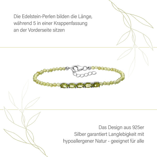 Eternity Peridot Armband image number 7