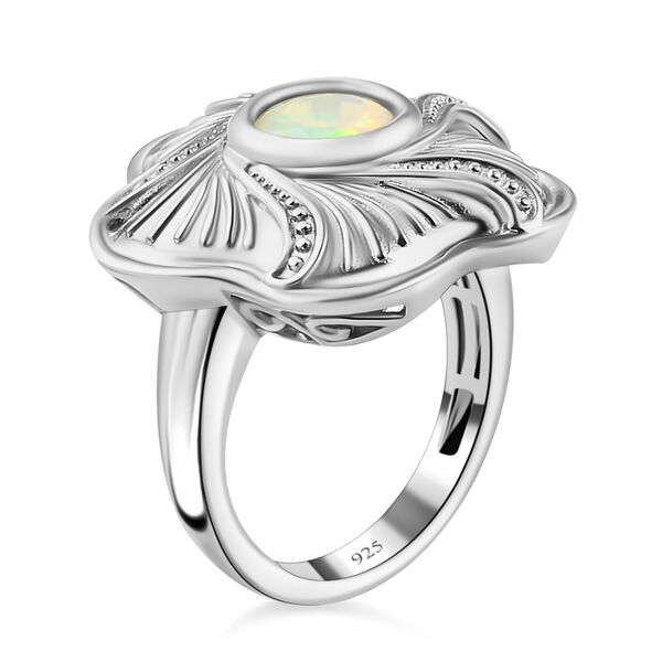 Nat&uuml;rlicher, &auml;thiopischer Welo Opal-Ring - 0,84 ct. image number 5