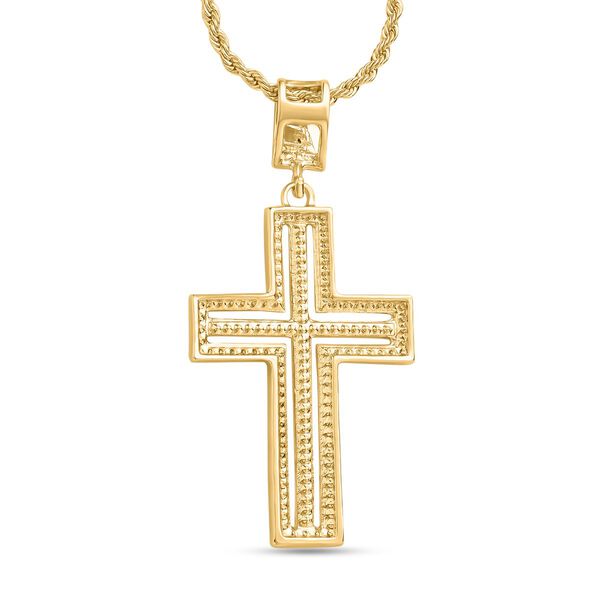 Weißer Kristall-Anhänger mit Kette - 8 ct. image number 4